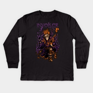 INVOKER DOTA Kids Long Sleeve T-Shirt